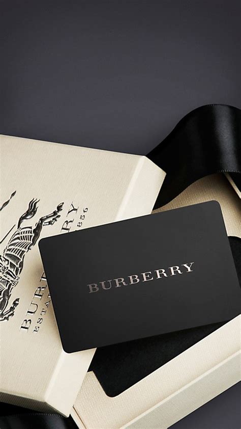 burberry gift card balance.